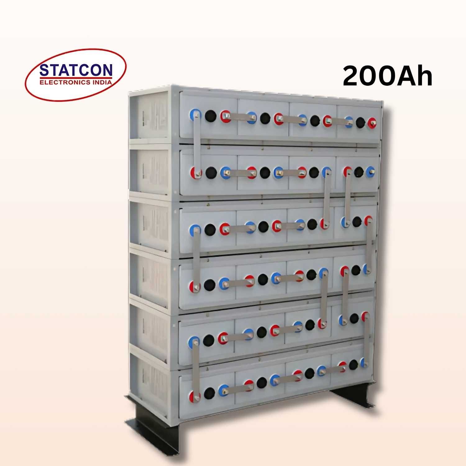 48V 200Ah VRLA Battery – Sealed Lead Acid Battery for Telecom & Power Backup (Statecon)
